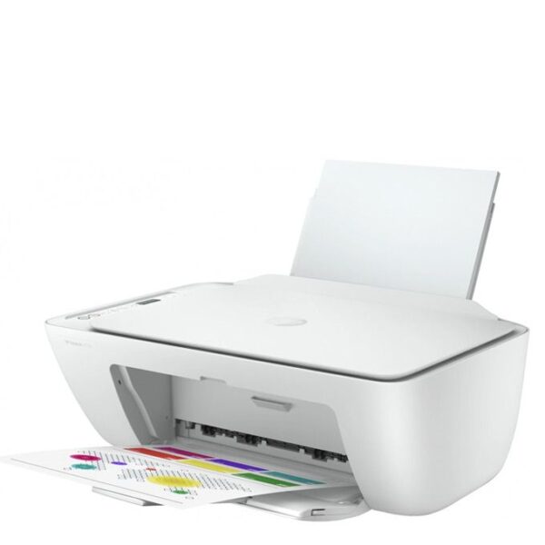 Hp Imprimante Couleur 3-En-1 DeskJet 2720 - Wifi - Impression - Photocopie - Scanner - Blanc – Image 5